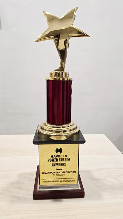 HAVELLS - POWER AVENGERS AWARDS FOR THE YEAR 2017 - 2018