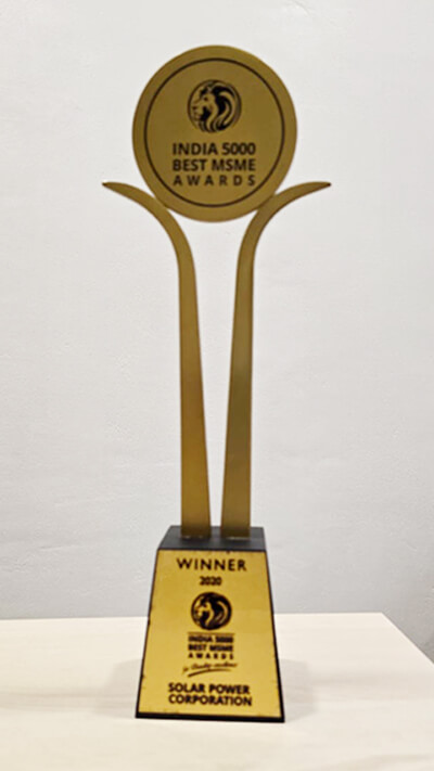 </br>
INDIA 5000 BEST MSME AWARDS